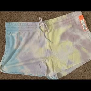 Tie dye shorts